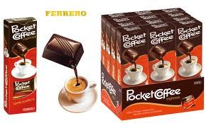 8674000056064 - POCKET COFFEE, 24 SETS WITH 5 PIECES TOTAL 120 PIECES, 1.2 KG. SHELF DISPLAY EDITION