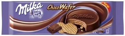 8675000110213 - MILKA CHOCO WAFER, NEW, 6 PACKAGES WITH EACH 180 GRAMS, TOTAL 1080 GRAMS