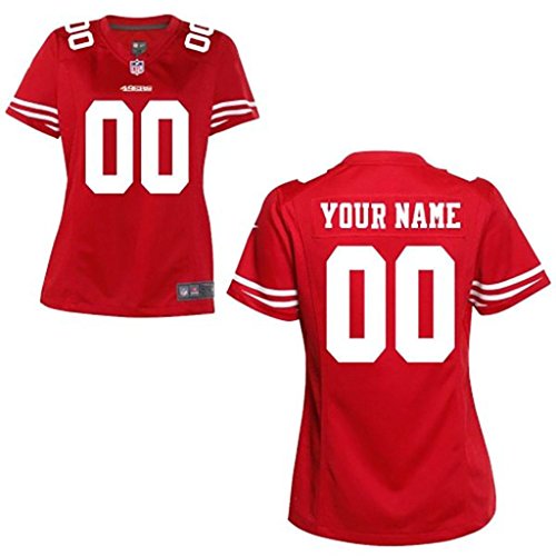 8677004803436 - GENERIC SAN FRANCISCO 49ERS CUSTOMIZED-RED KEITH REASER #27 JERSEYS WOMEN SIZE XXL