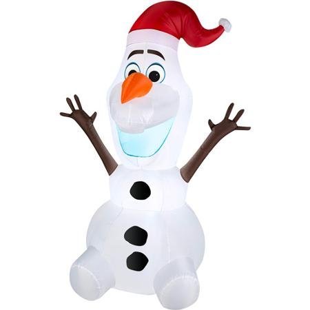 0086786353110 - DISNEY FROZEN OLAF 5-FT CHRISTMAS INFLATABLE BLOW-UP (ENERGY EFFICIENT LED)