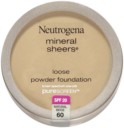 0086800006466 - MINERAL SHEERS LOOSE POWDER FOUNDATION NATURAL BEIGE 60