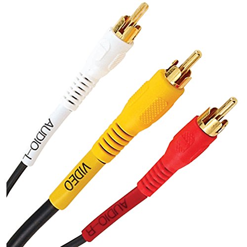 0086844140805 - PETRA C1726/G/BK/6' A/V INTERCONNECT CABLE (1.82 METERS)