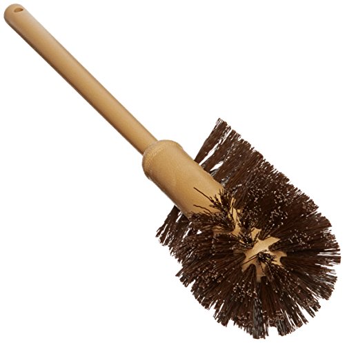0086876007312 - RUBBERMAID COMMERCIAL FG632000BRN TOILET BOWL BRUSH WITH PLASTIC HANDLE, BROWN