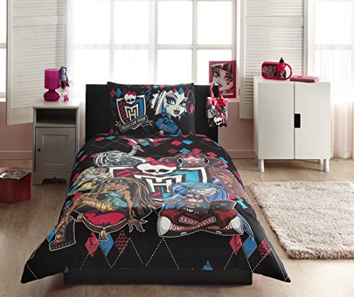 8696048417072 - 100% TURKISH COTTON MONSTER HIGH DUVET COVER BEDDING SHEETS SET TWIN SIZE