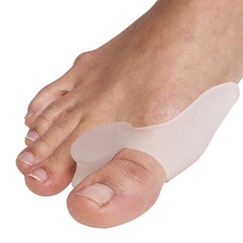 8698918503601 - SILICONE BUNION CORRECTOR BY SOLES - BUNION PAD & TOE SPACER - COMFORTABLE SOFT GEL TOE SEPARATOR - ONE SIZE FITS ALL - REDUCES TOE PAIN AND FOOT PAIN - BIG TOE STRAIGHTENER
