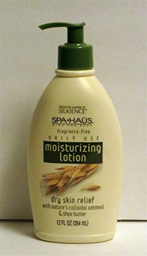 0870929008292 - SILKIENCE SPA HAUS MOISTURING LOTION WITH OATMEAL & SHEA BUTTER 12 FL OZ.