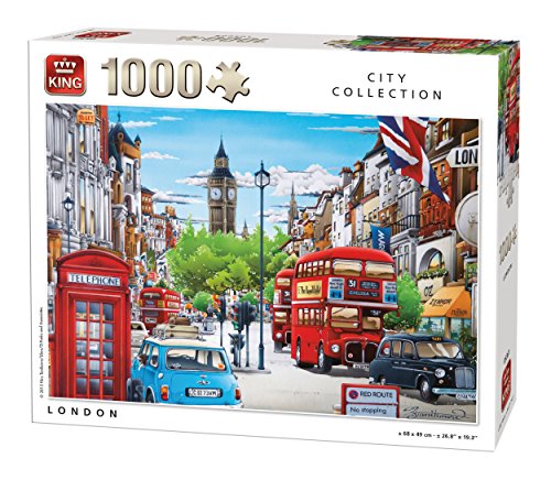 8710125053615 - KING CITY COLLECTION - LONDON 1000 PIECE JIGSAW PUZZLE