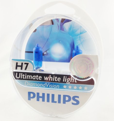 8711500697479 - PHILIPS - DIAMOND VISION H7 HALOGEN HID BULBS (PAIR)