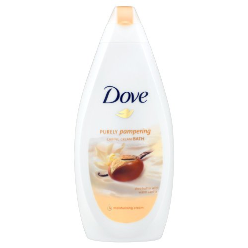 8711700927598 - DOVE PURELY PAMPERING SHEA BUTTER WITH WARM VANILLA CREAM BATH 500ML
