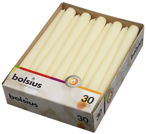 8711711160021 - TAPER CANDLES 10 IN. (30, IVORY)