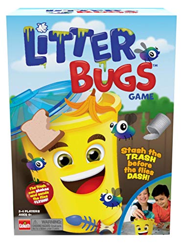 8711808304239 - LITTER BUGS GAME - THE STASH THE TRASH BEFORE THE FLIES DASH - FAST-PACED CLEAN UP GAME