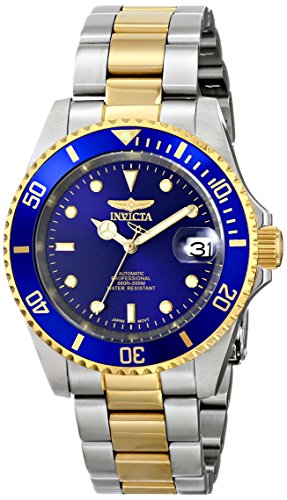 8713208178298 - INVICTA MEN'S 8928OB PRO DIVER 23K GOLD-PLATED AND STAINLESS STEEL TWO-TONE AUTOMATIC WATCH