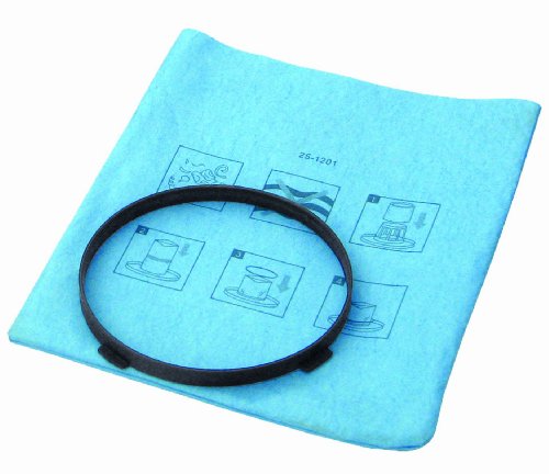 0871613003111 - STANLEY 25-1201, FITS 1-5 GALLON REUSABLE DRY FILTER BAG WITH CLAMP RING VACUUM CLEANER, 1-PACK