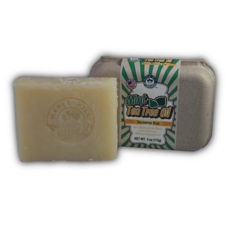 0087169152993 - MAPLE HILL NATURALS: MINT TEA TREE OIL SHAMPOO AND CONDITIONING BAR