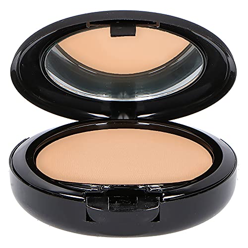 8717801047869 - MAKE-UP STUDIO PROFESSIONAL MAKE-UP COMPACT MINERAL FACE POWDER FOUNDATION - VELVETY SOFT & MATTE EFFECT - USE BOTH DRY & WET - WITH A MIRROR & SPONGE - GREAT FOR TRAVELING - LIGHT BEIGE - 0.32 OZ