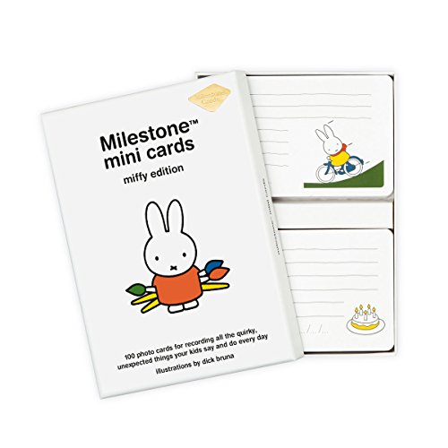 8718564765090 - THE MINI MIFFY CARDS BY MILESTONE - THE PERFECT GIFT FOR PARENTS - 100 CARDS FOR RECORDING FUNNY THINGS YOUR KIDS SAY AND DO!
