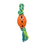 0871864002406 - DURABLE DENTAL CHEW WITH ROPE DOG TOY