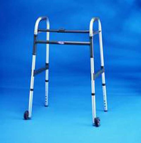 8719217000247 - INVACARE I-CLASS DUAL RELEASE WHEELED WALKER - ADULT QTY: 1