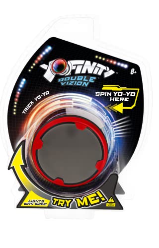 8720077231757 - GOLIATH YOFINITY DOUBLE VIZION RED - TRICK LIGHT-UP YO-YO WITH LED LIGHTS AND INFINITY MIRROR ON BOTH SIDES - AGES 8 AND UP