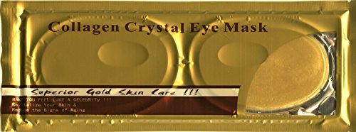 0872526200215 - 10 MASKS IN 5 PAIRS OF 24K GOLD EYE COLLAGEN HYALURONIC ACID, VITAMIN B5, VITAMIN E, REDUCE WRINKLES AND DARK CIRCLES AROUND THE EYE AREA