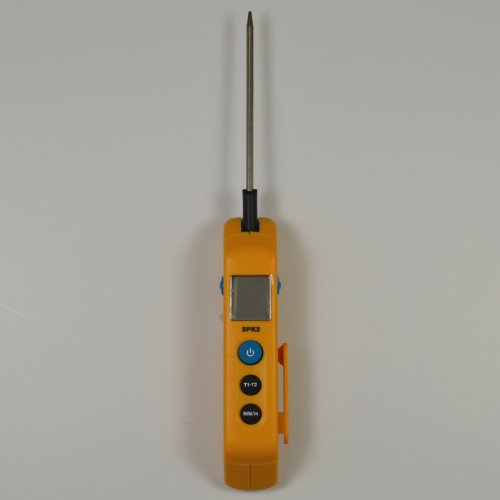 0872641002923 - FIELDPIECE SPK2 FOLDING POCKET IN-DUCT THERMOMETER WITH MAX/MIN HOLD AND STAINLESS STEEL PROBE