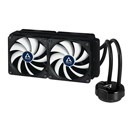 0872767008229 - ARCTIC LIQUID FREEZER 240, HIGH PERFORMANCE CPU WATER COOLER WITH FOUR 120 MM LOW NOISE FANS, 240 X120 MM RADIATOR, MX-4 THERMAL COMPOUND INCLUDED