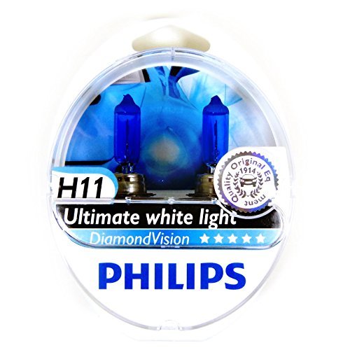 8727900360455 - PHILIPS - DIAMOND VISION H11 HALOGEN HID SUPER WHITE 5000K (PAIR)
