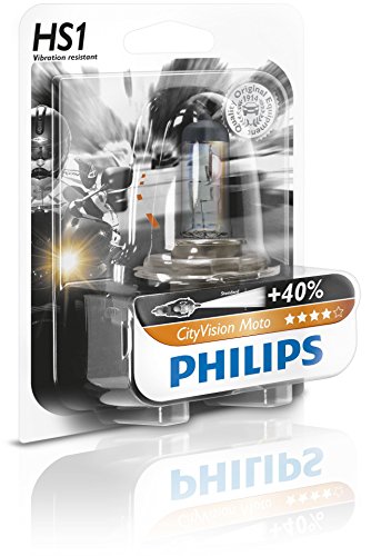 8727900398946 - PHILIPS CITY VISION MOTO HS1 UP TO 40% BRIGHTER HALOGEN BULB