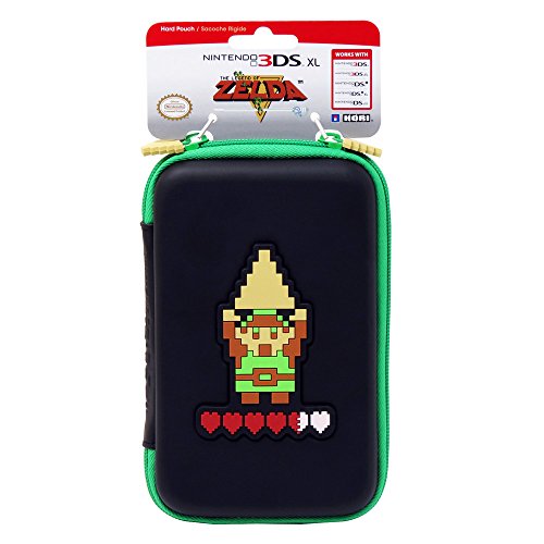 0873124005110 - HORI RETRO ZELDA HARD POUCH FOR NEW 3DS XL AND NINTENDO 3DS XL