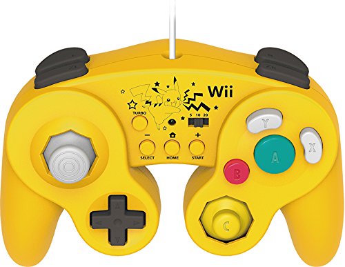 0873124005240 - HORI BATTLE PAD FOR WII U PIKACHU VERSION WITH TURBO