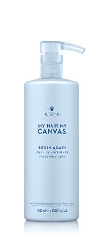 0873509030249 - MY HAIR. MY CANVAS. BEGIN AGAIN VEGAN CURL ENHANCING CONDITIONER FOR CURLY, WAVY, AND COILY HAIR, 33 OZ