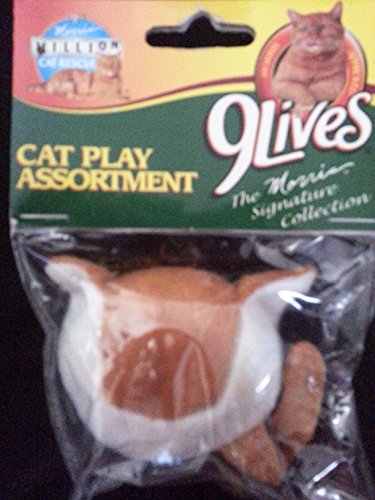 0874096007294 - 9 LIVES MORRIS SIGNATURE COLLECTION CAT TOY MOUSE