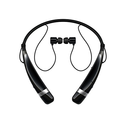 0874305007336 - LG ELECTRONICS TONE PRO HBS-760 BLUETOOTH WIRELESS STEREO HEADSET - RETAIL PACKAGING - BLACK