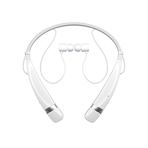 0874305007343 - LG ELECTRONICS TONE PRO HBS-760 BLUETOOTH WIRELESS STEREO HEADSET - RETAIL PACKAGING - WHITE