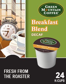 0087449789666 - GREEN MOUNTAIN PRODUCTS BREAKFAST BLEND DECAF & VERMONT COUNTRY BLEND DECAF VARIETY PACK 48 K-CUPS FOR KEURIG BREWERS
