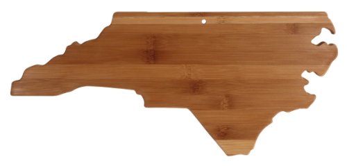 0875118008541 - TOTALLY BAMBOO CUTTING AND SERVING BOARD, NORTH CAROLINA STATE