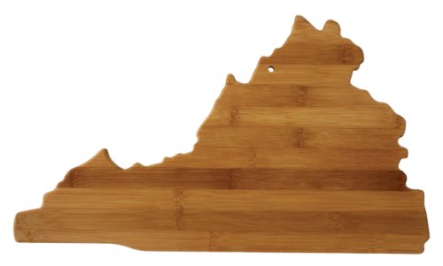 0875118008619 - TOTALLY BAMBOO CUTTING AND SERVING BOARD, VIRGINIA STATE