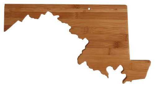 0875118008800 - TOTALLY BAMBOO CUTTING AND SERVING BOARD, MARYLAND STATE
