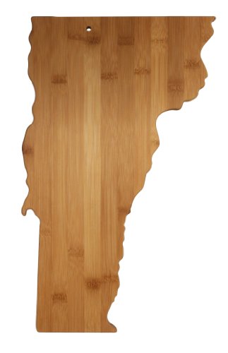 0875118008879 - TOTALLY BAMBOO CUTTING AND SERVING BOARD, VERMONT STATE