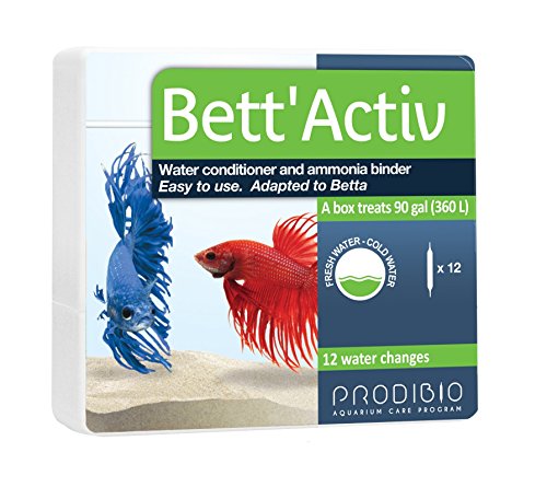 0875295006415 - PRODIBIO BETT'ACTIV, WATER CONDITIONER FOR BETTA, UP TO 7.5 GAL