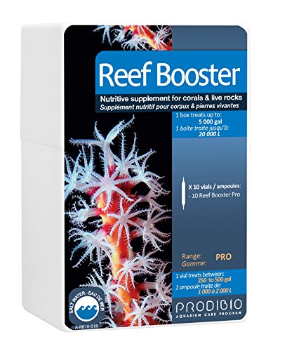 0875295007238 - PRODIBIO REEF BOOSTER PRO, NUTRITIVE SUPPLEMENT, SALTWATER, 10/10 ML VIALS, 250 GAL AND UP