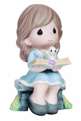 0875555002508 - PRECIOUS MOMENTS, CONFIRMATION GIFTS, CONFIRMED IN FAITH, GIRL, BISQUE PORCELAIN FIGURINE, #134019