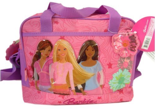 0875598222857 - BARBIE LUNCH BAG - INSULATED LUNCHPAL W/ STRAP & BOTTLE