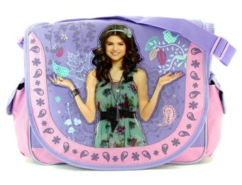0875598606541 - DISNEY'S WIZARDS OF WAVERLY PLACE MESSENGER BAG - WIZARDS OF WAVERLY PLACE SHOULDER BAG