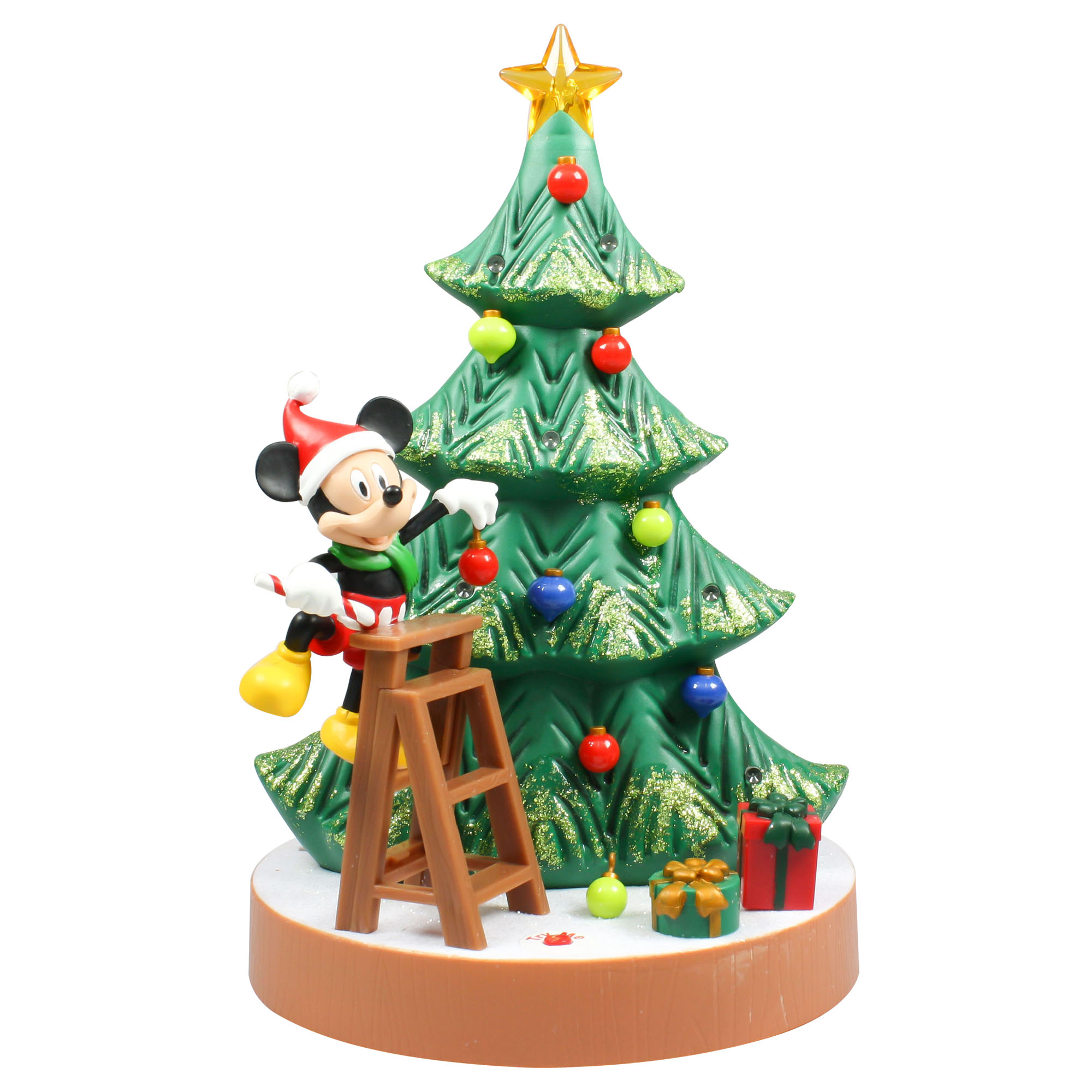 0875598619787 - 10.5 MUSICAL ANIMATION DECORATING TREE - MICKEY CHRISTMAS D&#233;COR