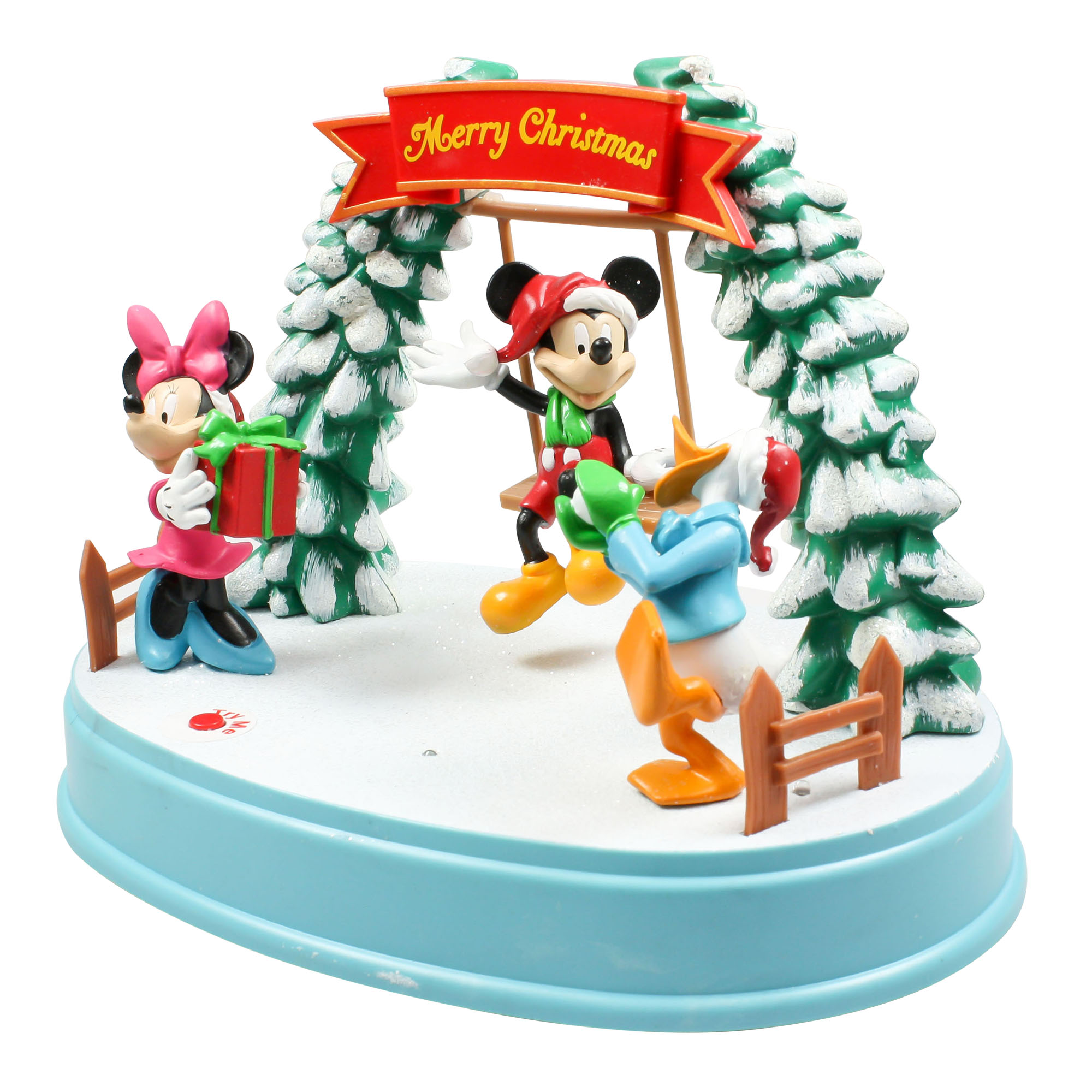 0875598645502 - 6.5 MUSICAL ANIMATION TREE SWING- MICKEY AND FRIENDS CHRISTMAS D&#233;COR