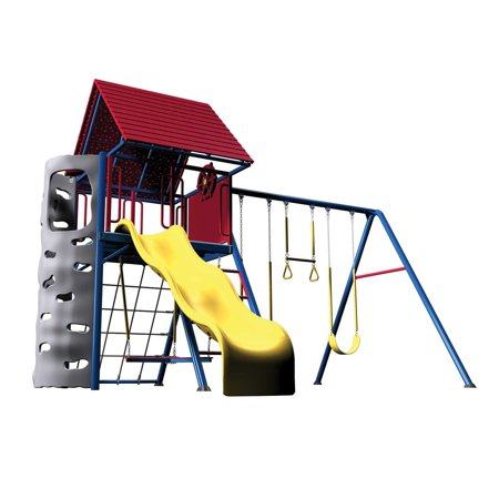 0875655003405 - LIFETIME BIG STUFF CLUBHOUSE OUTDOOR PLAYSET (PRIMARY COLOR)