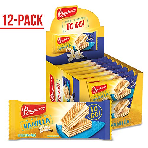 0875754001463 - BAUDUCCO MINI WAFER COOKIES, VANILLA WAFERS, IDEAL DESSERT, SNACK, PASTRY, SCHOOL LUNCHES, FAMILY GATHERING, PARTY SNACK, WORK LUNCH