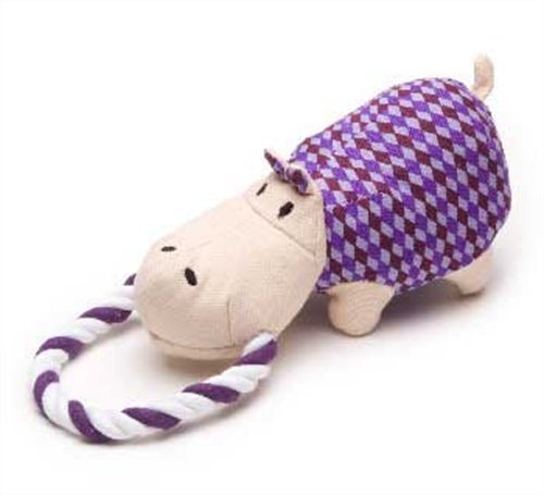 0875854008232 - CHARMING PET HOLLY THE HIPPO DOG TOY