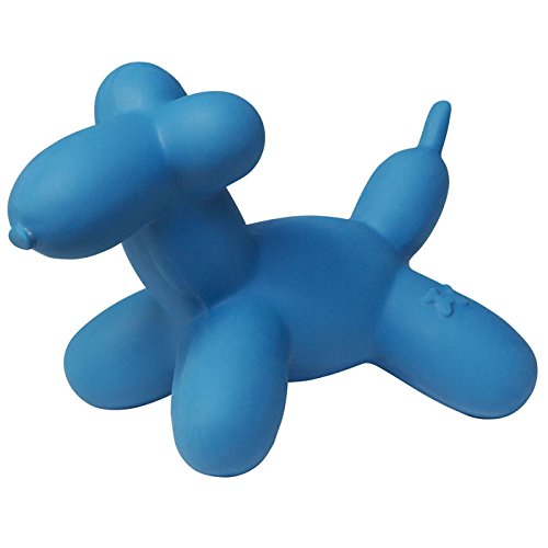 0875854008706 - CHARMING PET PRODUCTS DCA79930XS LATEX RUBBER FARM BALLOON DOG TOY, DUDLEY THE DOG, MINI